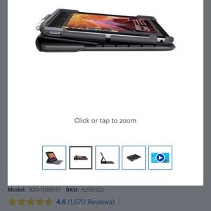 Logitech -Slim Folio Keyboard Folio Case